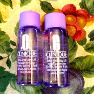 Clinique Travel size “ Take your day off “ make up remover